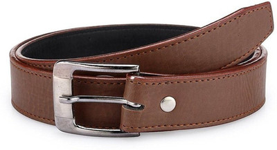 

Cyclone Men Casual Brown Artificial Leather Belt