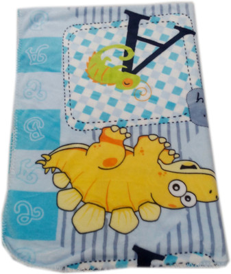 

Squnibee Self Design  Mink Blanket(Fur, Blue