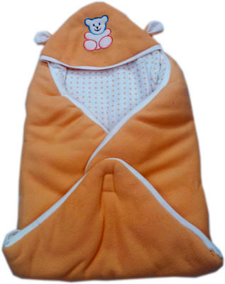 

Squnibee Plain  Baby Sleep Sack(Fur, Peach
