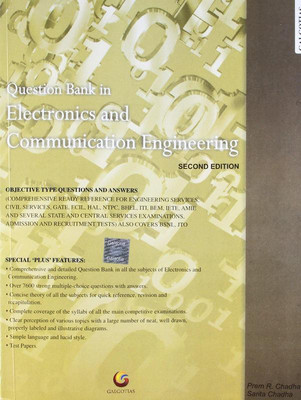 Question Bank in Electronics and Communication Engineering(English, Paperback, Chadha Prem R)