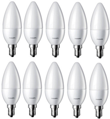 

Philips 2.7 W Candle E14 LED Bulb(Yellow, Pack of 10)