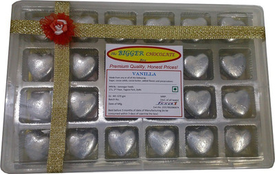 

Jamnagar Foods BIGGER VANILLA CHOCOLATE 670 GM BOX Fudges(670 g)
