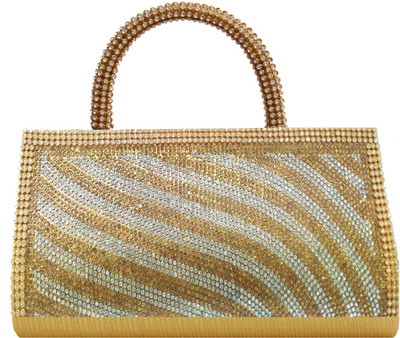 

Bagaholics Casual Gold Clutch
