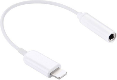 

SSTC Lightning to 3.5mm jack Headphone Adapter(White)