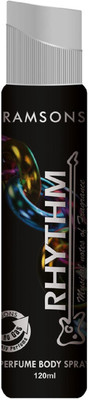 

Ramsons Rhythm Black No Gas Perfume Body Spray Perfume Body Spray - For Women(120 ml)