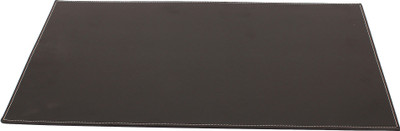 

FABBiTY 0 Compartments Faux Leather Desk Pad(Black, Brown)