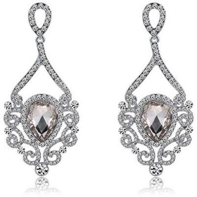 BLINGG Queen Dazzle Drop Earrings Metal Drops & Danglers