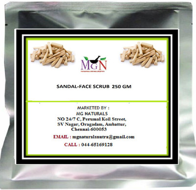 

MG Naturals SANDAL-FACE SCRUB-250 GM(250 g)