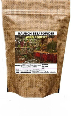 

WILD FOREST Kaunch Seeds Powder (Mucuna Pruriens )(600 g)