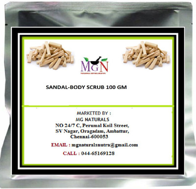 

MG Naturals SANDAL-BODY SCRUB-100 GM(100 g)