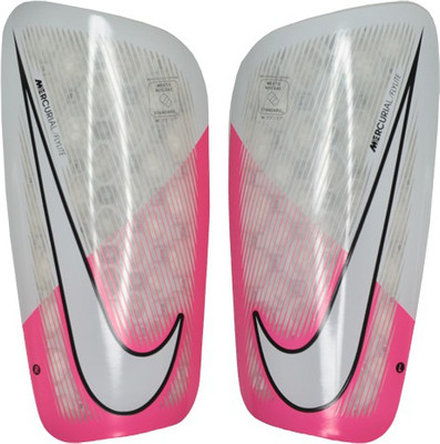 

Nike Mercury Flylite Football Shin Guard(XL, White, Pink), Racpin;white