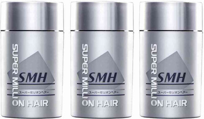 

Super Million Hair No.3 Light Brown (3-Fibers) Extreme Hold Hair Volumizer All Type(10 g)