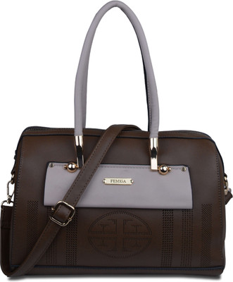 

Femiga Hand-held Bag(Brown)