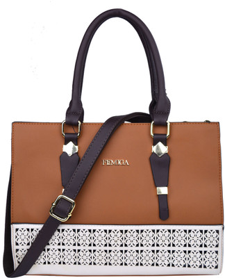 

Femiga Hand-held Bag(Brown)