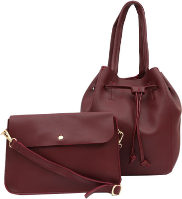

Pepgirls Hand-held Bag(Maroon)