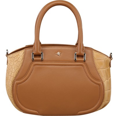 Ilex London Women Tan Hand-held Bag