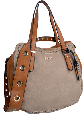 

Femiga Hand-held Bag(Brown)