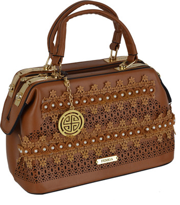 

Femiga Hand-held Bag(Brown)