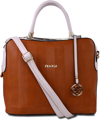 

Femiga Hand-held Bag(Brown)