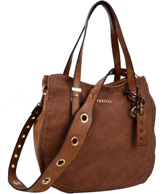 

Femiga Hand-held Bag(Brown)