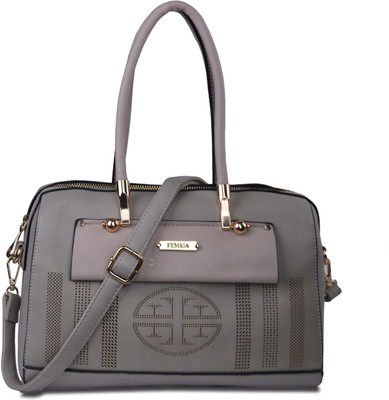 Femiga Hand-held Bag(Grey)