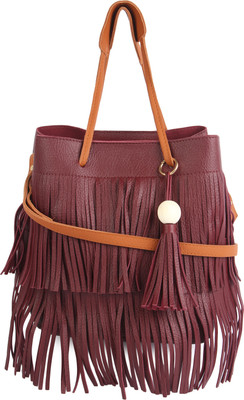 

Machli Shoulder Bag(Maroon)