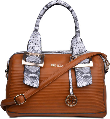 

Femiga Hand-held Bag(Brown)