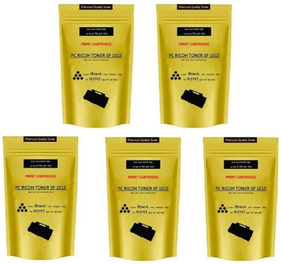 

Print Cartridge Ricoh SP 101S Laser Printer Refill Pouch (Pack Of 5) Single Color Ink Toner(Black)