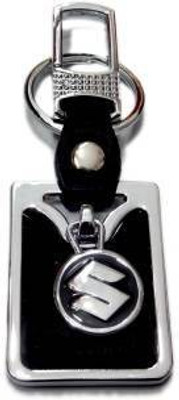

Shubheksha Maruti Suzuki Logo Pendulum Type Metallic Locking Key Chain Key Chain