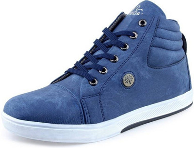 

U2Shoes Boys Velcro Sneakers(Light Blue, Blueee