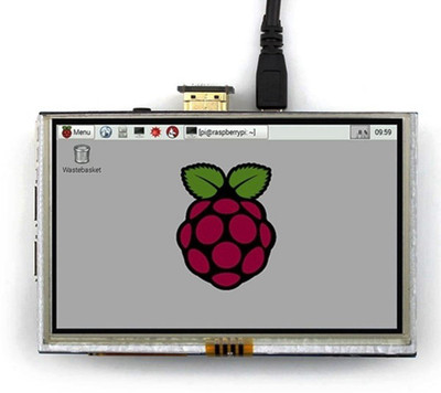 

Robodo 5 inch LCD HDMI Touch Screen Display TFT LCD Panel Module 800*480 for Raspberry PI(Multicolor)