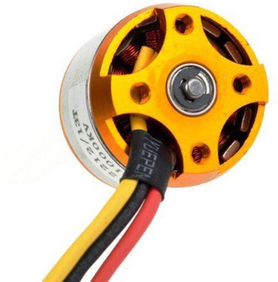 

Robodo A2212/13T Brushless Motor 1400 KV BLDC Airplane Outrunner Brushless Motor(Silver)