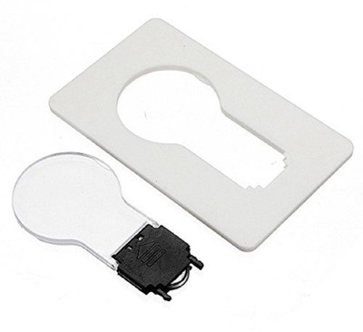 VibeX ™ Pocket Lamp Purse Wallet Emergency Light LED Lantern(White)