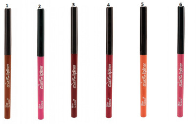 

Blue Heaven Walk Free Lip Liner (pack of 6)(multicolour)