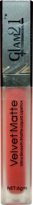 

Glam 21 Velvet Matte Me Lipstick(Deep Maroon)