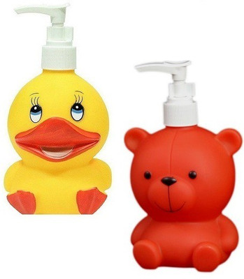 

FullHouz Liquid Soap Dispenser :Tweety1Teddy1 200 ml Shampoo, Lotion, Gel, Soap Dispenser