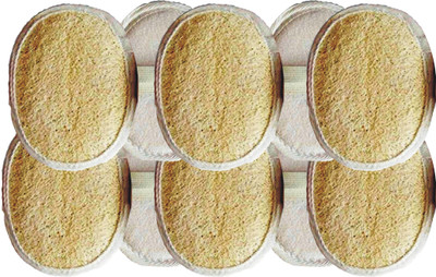 

NIROGDHAM Loofah(Pack of 10), Brown