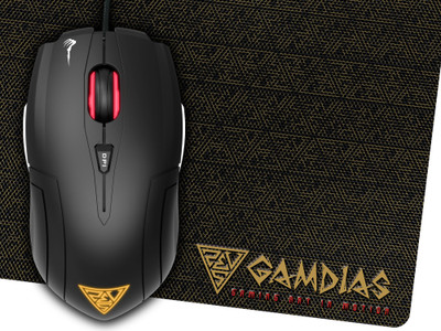 Gamdias Demeter E1 Wired Optical Gaming Mouse(USB, Black)