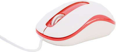 

ReTrack 2.4 Ghz Abstract Design Wired Optical Gaming Mouse(USB, White)