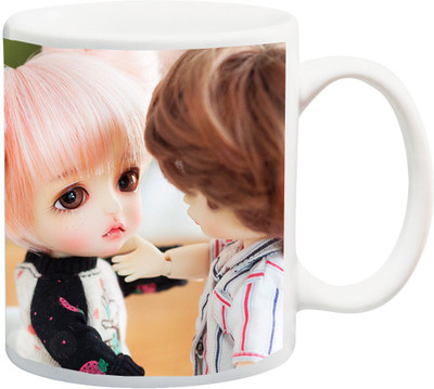 

Stylotrendz Best Gift for Friendzoned when you are sad am always with you Ceramic Mug(325 ml), Multicolor
