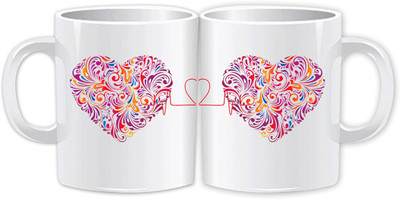 

Claptrap 8 Bone China Mug(350 ml), Multicolor
