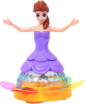 

Prefun Dancing Princess Doll with Lights And Music ,Multi Color(Multicolor)