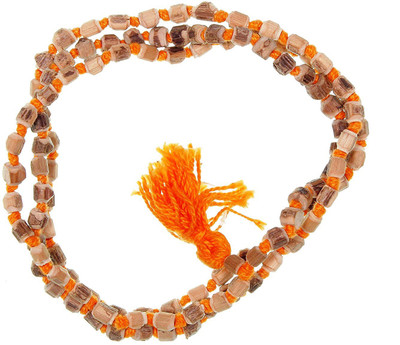 FULLY Tulsi Mala For Men Beads Wood Necklace