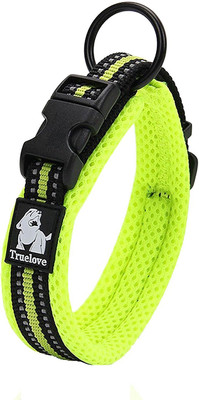 

PetsUp 3M Padded Relective Dog Everyday Collar(, Green