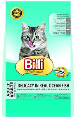 

Billi Real Ocean Fish Cat Food 3 Kg Fish 3 kg Dry Cat Food