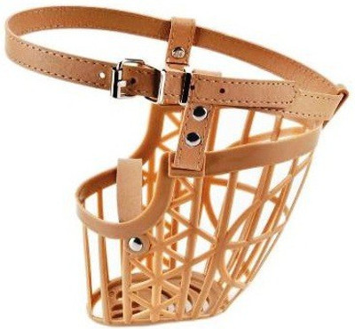 

jeewan DG-MZ-M4 Medium Strips Dog Muzzle(Beige)