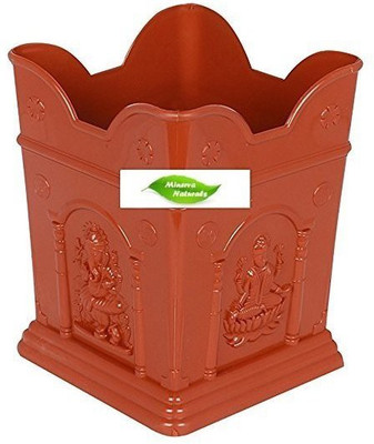 

Minerva Naturals tulsi pot medium Plant Container Set(Plastic)