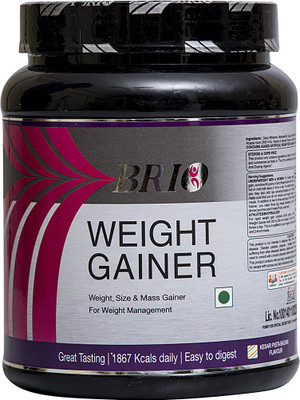 

Brio Weight Gainer Weight Gainers/Mass Gainers(500 g, Kesar pista Badam)