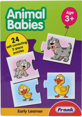 

Frank ANIMAL BABIES Easy Learner(48 Pieces)