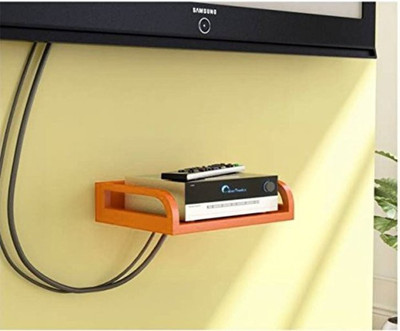 

Decorasia Orange Set Top Box MDF Wall Shelf(Number of Shelves - 1, Orange)